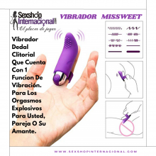 MISSEWEET VIBRADOR ORGAMO EXPLOSIVO EN CUALQUIER LUGAR SEXSHOP